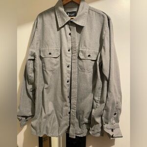 Triveni definite clothing grey button up